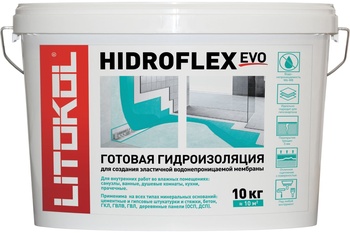 HIDROFLEX-гидроизол. мастика (10kg bucket)