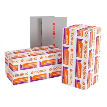 XPS Экструзионный пенополистирол 150 (2x50) (XPS Изобокс) 1180x580x50 L (0,27376 м3/упак)