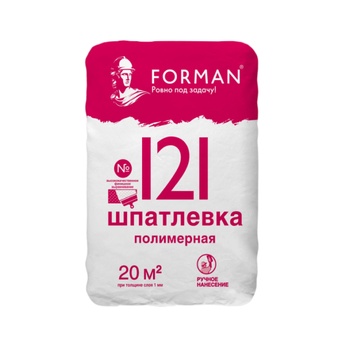 ФОРМАН 121 Шпаклевка полимерная финишная (25кг)